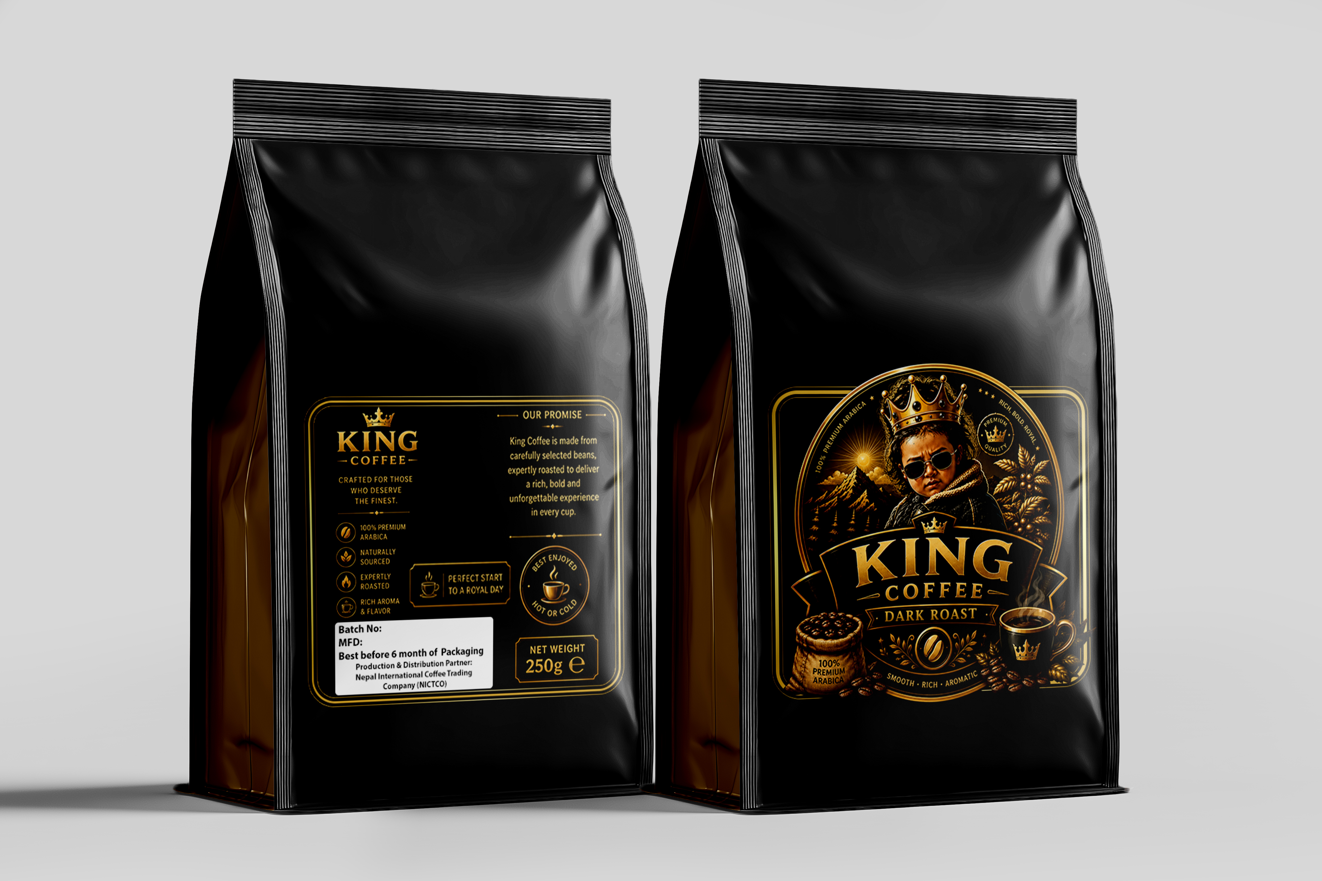 King Coffee — Nepal International Coffee Trading Company